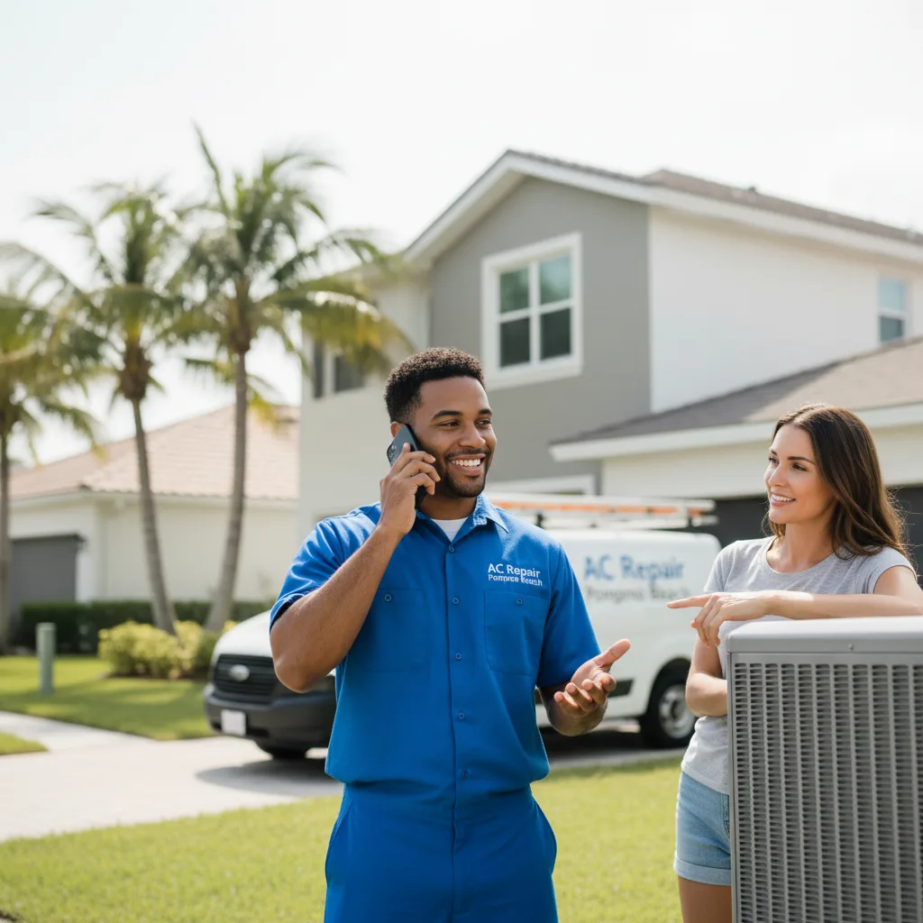 AC Repair Pompano Beach customer support in South Bound Brook